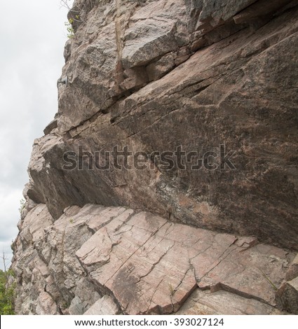 Cliffs in sweden