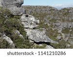 The cliffs of Table Mountain