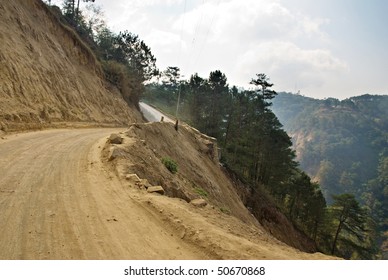 Cliffside Dirt Road