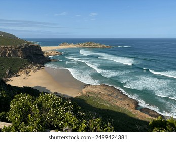 Cliffside View of the Ocean