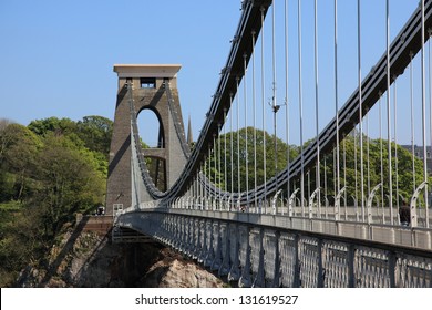 Clifton Suspension Bridge in Bristol, England
