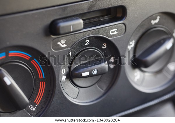 Climate control console of a\
car