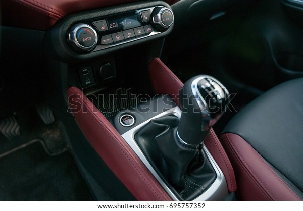 Climate control system\
and gear shifter.