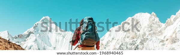 The climb in high snowy\
mountains