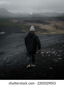 Climb To The Hverfjall Volcano Crater