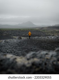 Climb To The Hverfjall Volcano Crater