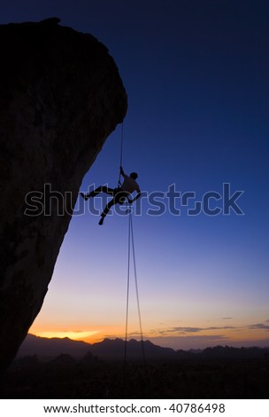 Similar – Foto Bild Mann läuft mit Taschenlampe