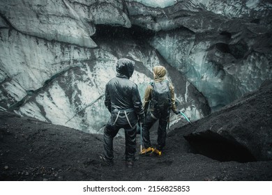 A Climbers Look At Giant Rocks And Ice Blocks