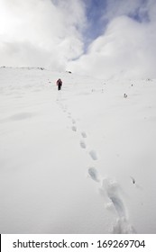 Climbing a mountain