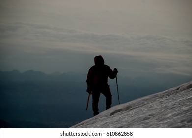 Climbing Orizaba