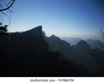 Climbing peak, China