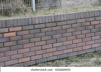 Clinker Brick Brick Fence