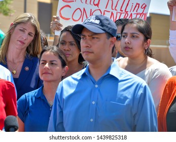 Clint, Texas / USA - 1 July 2019
Clint Border Patrol Station
Democrat Representative Joaquin Castro
Our Border Patrol System Is Broken. Part Of The Reason It Stays Broken Is Because It’s Kept Secret.