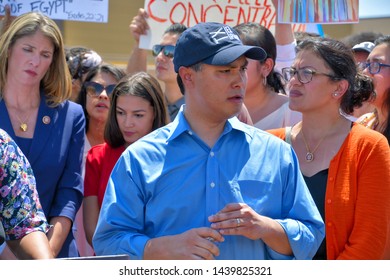 Clint, Texas / USA - 1 July 2019
Clint Border Patrol Station
Democrat Representative Joaquin Castro
Our Border Patrol System Is Broken. Part Of The Reason It Stays Broken Is Because It’s Kept Secret.