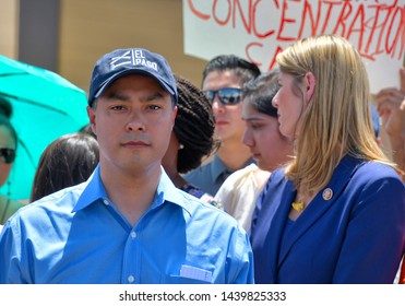 Clint, Texas / USA - 1 July 2019
Clint Border Patrol Station
Democrat Representative Joaquin Castro
Our Border Patrol System Is Broken. Part Of The Reason It Stays Broken Is Because It’s Kept Secret.