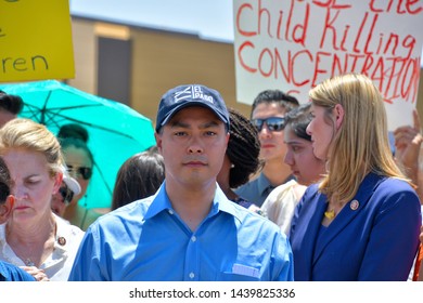 Clint, Texas / USA - 1 July 2019
Clint Border Patrol Station
Democrat Representative Joaquin Castro
Our Border Patrol System Is Broken. Part Of The Reason It Stays Broken Is Because It’s Kept Secret.