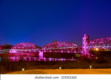 Clinton Library Walking Bridge, Little Rock, Arkansas