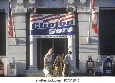 Clinton/Gore Campaign Headquarters In Little Rock Arkansas, 1992