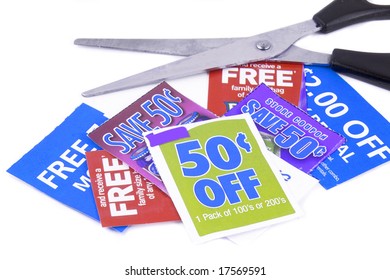 Clipping Coupons To Save Money At The Grocery Store