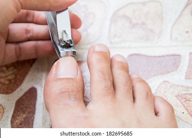 Clipping  Toenails