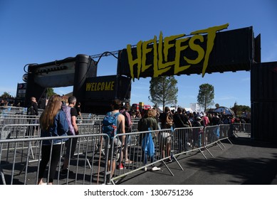 Clisson/ France-June 23, 2018: Hellfest Music Festival