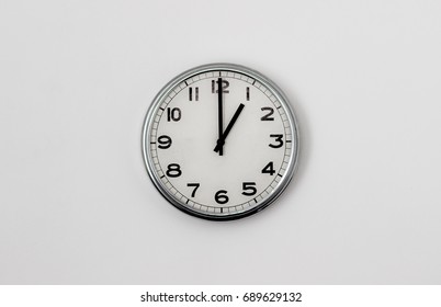 1 Pm Clock Clip Art