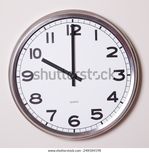 Clock 10 Oclock Objects Stock Image