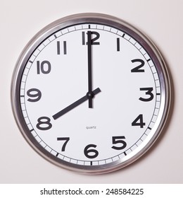 Clock At 8 O'clock 