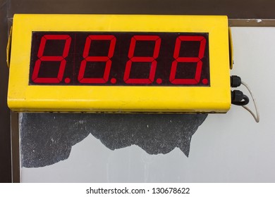 Clock Digital park countdown