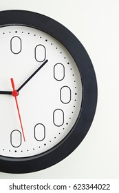 Clock Face To Illustrate Concept Of Zero Hour Employment Contracts