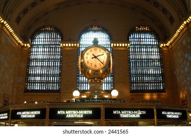 Clock In Grand Central Station