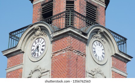 clock on the tower