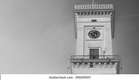 clock on tower
