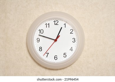 clock on the wall