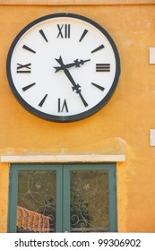 Clock on the wall