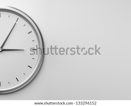clock on the wall