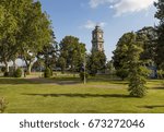 Clock in the park