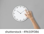 Clock Time Second Minute Hour Punctual Circle Concept