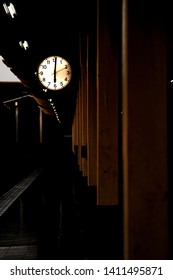 Clock and time at stataion