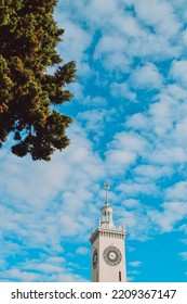 clock tower against the sky