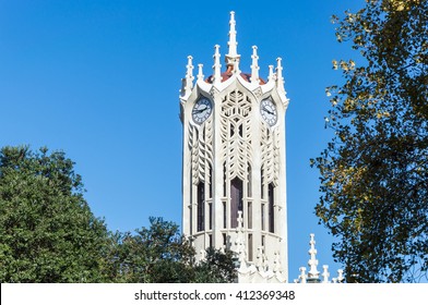 Clock Tower In Auckland University