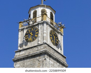 The Clock Tower of Bitola, known as Saat Kula (Macedonian: Саат кула), is a clock tower and one of the landmarks of the Macedonian city of Bitola.  - Powered by Shutterstock