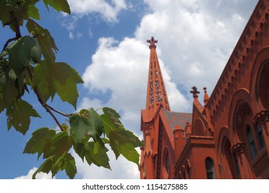 Clock Tower Of Calvary Baptist Church, Washington DC