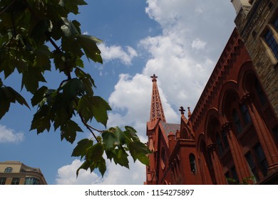 Clock Tower Of Calvary Baptist Church, Washington DC