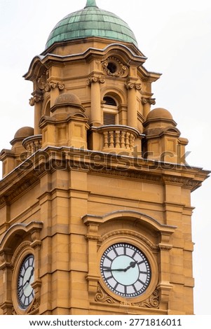 Clock Tower of General Post Office (GPO) in Hobart - Tasmania