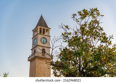 Clock Tower In Tirana, Albania