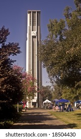 Clock Tower At The University Of California At Riverside