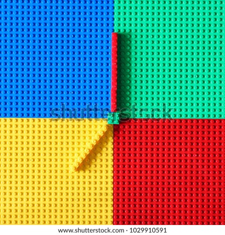 clock toy construction background. Toy Clock.