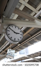 Clock in the train station