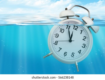 Clock In Water, Time Limited Concept